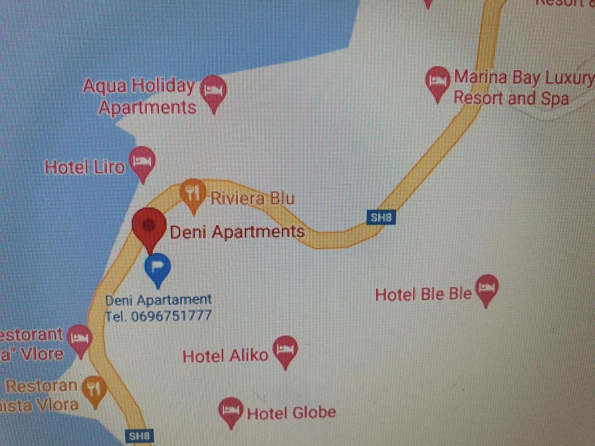 Deni Sea View Apartment Vlorë 外观 照片